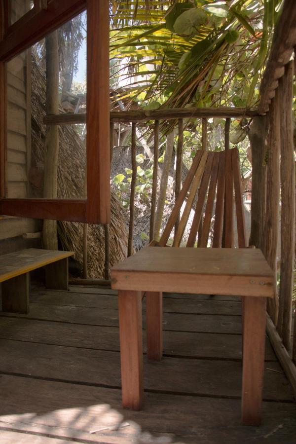 Chavez Eco Beach Camping And Cabanas Tulum Bagian luar foto