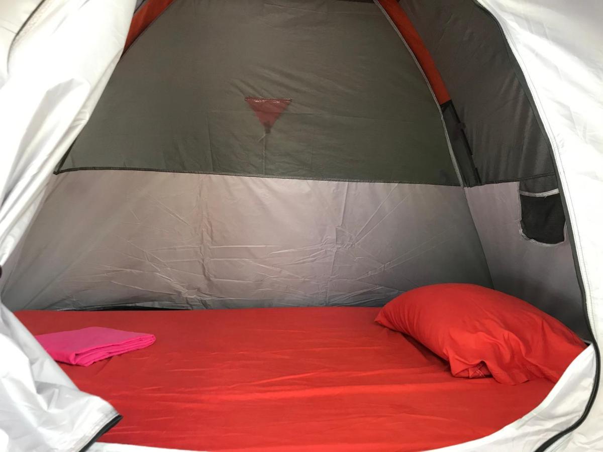 Chavez Eco Beach Camping And Cabanas Tulum Bagian luar foto