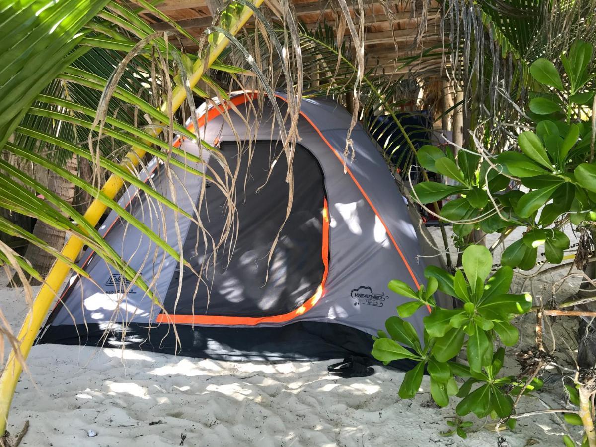 Chavez Eco Beach Camping And Cabanas Tulum Bagian luar foto