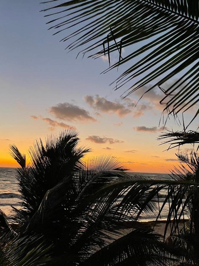 Chavez Eco Beach Camping And Cabanas Tulum Bagian luar foto